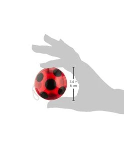 Rubie's Costume Miraculous Ladybug Yo-Yo And Clip-On Earrings,Red -Rubie's Shop 210D4W6yaTS