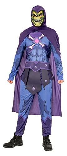 Rubie's Official Masters Of The Universe Revelation He-Man Skeletor Deluxe Adult Costume, Adult Fancy Dress 3 Rubie's Official Masters Of The Universe Revelation He-Man Skeletor Deluxe Adult Costume, Adult Fancy Dress