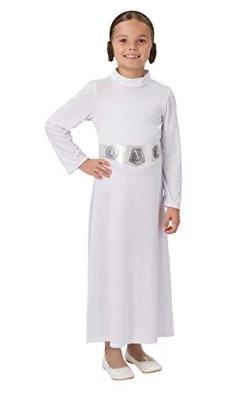 Rubie's Official Disney Star Wars Princess Leia Costume, Kids Fancy Dress