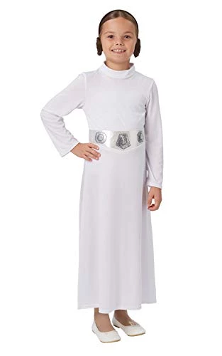 Rubie's Official Disney Star Wars Princess Leia Costume, Kids Fancy Dress 3 Rubie's Official Disney Star Wars Princess Leia Costume, Kids Fancy Dress