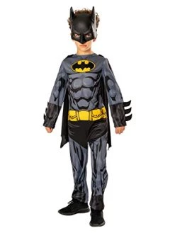 Rubie's Official DC Batman Childs Costume, Kids Superhero Fancy Dress