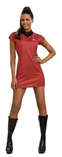 Rubie's Official Star Trek Secret Wishes Uhura Deluxe Red Dress, Adult Fancy Dress 3 Rubie's Official Star Trek Secret Wishes Uhura Deluxe Red Dress, Adult Fancy Dress