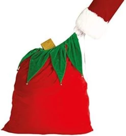 SANTA TOY BAG VELVET BELL -Rubie's Shop 313YhWUDm1L. AC
