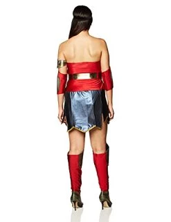 Rubie's Official DC Warner Bros Justice League Wonder Woman Costume, Secret Wishes Range, Adult Superhero Fancy Dress 8 Rubie's Official DC Warner Bros Justice League Wonder Woman Costume, Secret Wishes Range, Adult Superhero Fancy Dress -Rubie's Shop 314O1gzO68L
