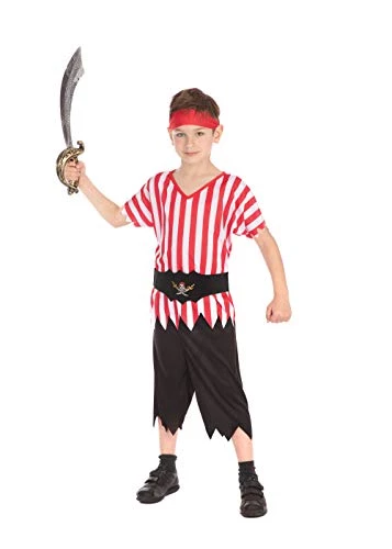 Bristol Novelty Pirate Boy Budget Costume 3 Bristol Novelty Pirate Boy Budget Costume