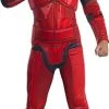 Rubie's Official Disney Star Wars Ep 9 Red Stormtrooper Deluxe Child Costume, Kids Fancy Dress -Rubie's Shop 316H2q1D3vL