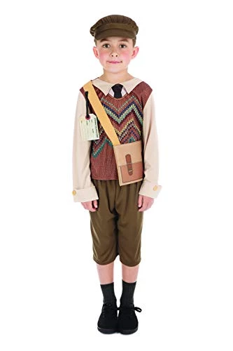 Bristol Novelty Evacuee Schoolboy Costume 4 Bristol Novelty Evacuee Schoolboy Costume - Image 2