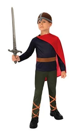 Bristol Novelty CF230M Saxon Boy Costume (BN Original), Multicolor