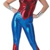 Rubie's Official Marvel Spider-Girl Catsuit Adult Costume, Superhero Fancy Dress 1 Rubie's Official Marvel Spider-Girl Catsuit Adult Costume, Superhero Fancy Dress -Rubie's Shop 317tSurVK1L