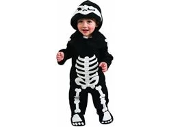 Rubie's IT885990-TODD Children's Skeleton Costume Unisex Multicoloured