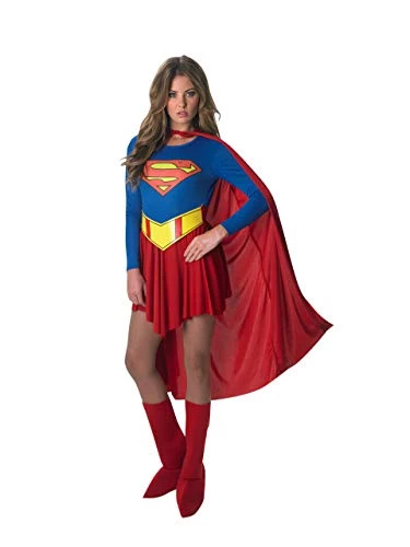 Rubie's Official DC Comics Super Girl Ladies Costume, Adult Superhero Fancy Dress 3 Rubie's Official DC Comics Super Girl Ladies Costume, Adult Superhero Fancy Dress