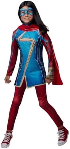 Rubie's Official Marvel Studios Ms Marvel Child Costume, Kids Superhero Fancy Dress 6 Rubie's Official Marvel Studios Ms Marvel Child Costume, Kids Superhero Fancy Dress - Image 4