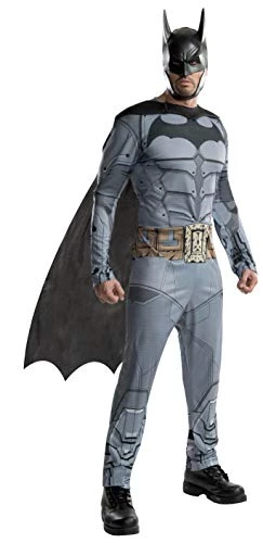 Rubie's Official DC Batman Arkham City Adult Costume, Mens Super Hero Fancy Dress 3 Rubie's Official DC Batman Arkham City Adult Costume, Mens Super Hero Fancy Dress