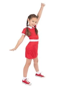 Bristol Novelty CF238S Red Orphan Girl (Small) Costume