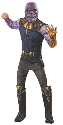 Rubie's Official Marvel Avengers Infinity War Thanos Deluxe Costume, Adult Superhero Fancy Dress