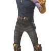 Rubie's Official Marvel Avengers Infinity War Thanos Deluxe Costume, Adult Superhero Fancy Dress -Rubie's Shop 31DrSqUTFAL