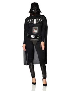 Rubie's Official Disney Star Wars Darth Vader Ladies Costume, Adult Fancy Dress