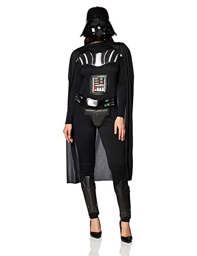 Rubie's Official Disney Star Wars Darth Vader Ladies Costume, Adult Fancy Dress 3 Rubie's Official Disney Star Wars Darth Vader Ladies Costume, Adult Fancy Dress