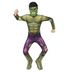 Rubie's Official Marvel Avengers Hulk Classic Childs Costume, Kids Superhero Fancy Dress