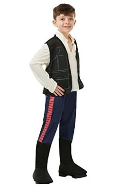 Rubie's Official Disney Star Wars Hans Solo Classic Child Costume, Kids Fancy Dress