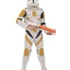 Rubie's Official Child's Disney Star Wars Clone Trooper Cody Child Costume, Kids Fancy Dress 2 Rubie's Official Child's Disney Star Wars Clone Trooper Cody Child Costume, Kids Fancy Dress -Rubie's Shop 31IkSRQwv7L