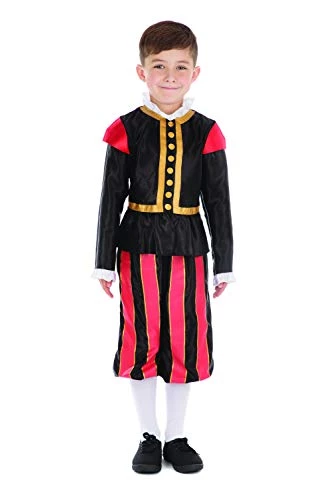 Bristol Novelty Children's William Shakespeare Costume 4 Bristol Novelty Children's William Shakespeare Costume - Image 2
