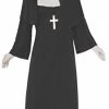 Rubie's Official Ladies Nun Costume, Adult Fancy Dress -Rubie's Shop 31MgOhRRfoL 2