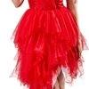 Rubie's Official Harley Quinn Ladies Red Dress Halloween Suicide Squad 2 Women’s Villain Costume -Rubie's Shop 31QaJjKyUvL 2