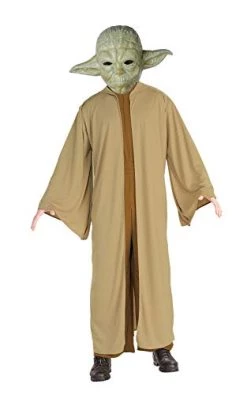 Rubie's Official Disney Star Wars Yoda Men's Deluxe Costume, Adult Fancy Dress