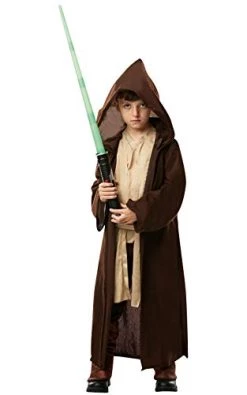 Rubie's Official Disney Star Wars Jedi Hooded Robe, Deluxe Childs