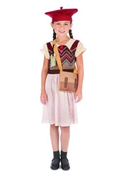 Bristol Novelty Evacuee Schoolgirl Costume