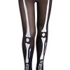 Rubie's 7566S Official Girls' Tights Black And White Skeleton Bones Halloween Scary Legs Accessory, Kids', Multi-Colour, Small (Age 3-4 Years) -Rubie's Shop 31Sel9vMnHL