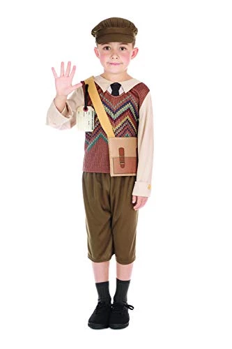 Bristol Novelty Evacuee Schoolboy Costume 3 Bristol Novelty Evacuee Schoolboy Costume