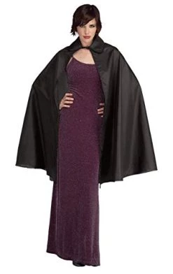 Rubie's Costume Taffeta 3/4 Length Cape Costume