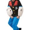 Rubie's Official Popeye The Sailor Costume, Cartoon Character Adult Fancy Dress -Rubie's Shop 31VeyfmsCbL
