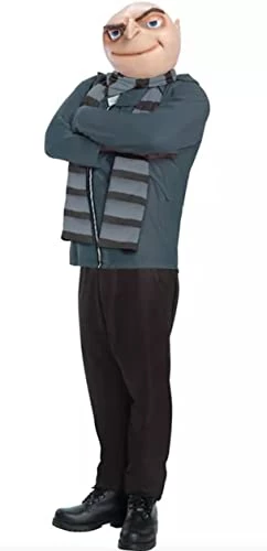 Rubie's Official Men's Despicable Me 2 Gru Movie Villain Outfit Fancy Dress Costume