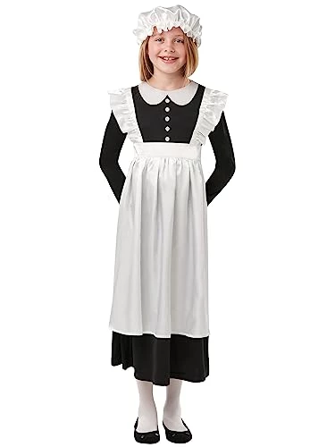 Rubie's 640203 Generic Official Victorian Maid Girls Costume Book Week, Child Size Ages 9-10 Years, Multicolor, X-Large 4 Rubie's 640203 Generic Official Victorian Maid Girls Costume Book Week, Child Size Ages 9-10 Years, Multicolor, X-Large - Image 2