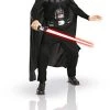 Rubie's Official Adult's Star Wars Darth Vader With Light Saber Costume - One Size, Multi-Coloured , Black -Rubie's Shop 31bNAWzOHmL