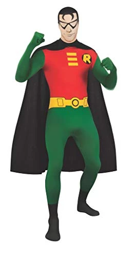 Rubie's Official DC Robin 2nd Skin Mens Costume, Adult Superhero Fancy Dress 3 Rubie's Official DC Robin 2nd Skin Mens Costume, Adult Superhero Fancy Dress