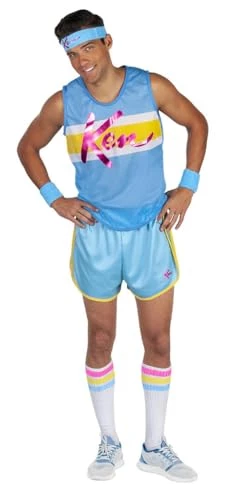 Rubie's Official Barbie Exercise Ken Costume, Adult Fancy Dress 3 Rubie's Official Barbie Exercise Ken Costume, Adult Fancy Dress