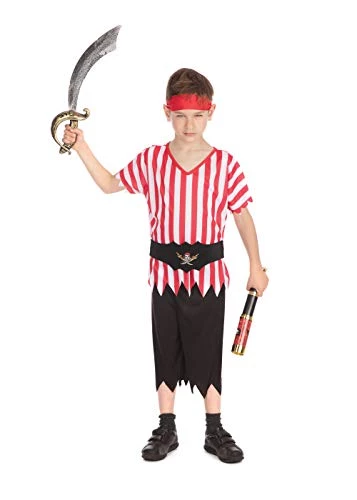 Bristol Novelty Pirate Boy Budget Costume 4 Bristol Novelty Pirate Boy Budget Costume - Image 2