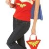 Rubie's Official Wonderwoman Top With Cape Fancy Dress 1 Rubie's Official Wonderwoman Top With Cape Fancy Dress -Rubie's Shop 31eW2Ml18nL 1