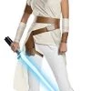 Rubie's Official Disney Star Wars Ep 9 Rey Deluxe Ladies Costume, Adult Fancy Dress -Rubie's Shop 31h6Jk6GkUL 1
