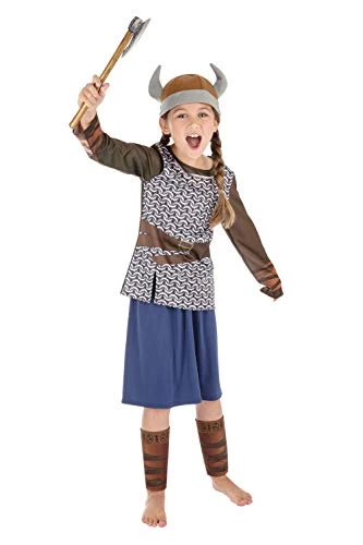 Bristol Novelty Viking Girl Costume 4 Bristol Novelty Viking Girl Costume - Image 2