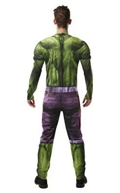 Rubie's Official Disney Marvel The Hulk, SuperHero Deluxe Costume, Adult Size Mens X-Large -Rubie's Shop 31lCy00AjL 1