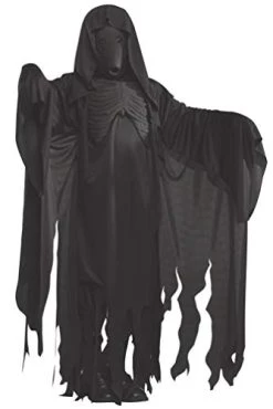 Rubie's Official Harry Potter Adult's Dementor Mask And Robe Costume - Standard Size, Black
