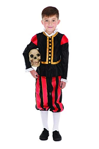 Bristol Novelty Children's William Shakespeare Costume 3 Bristol Novelty Children's William Shakespeare Costume