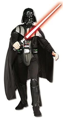 Rubie's Official Disney Star Wars Darth Vader Men's Deluxe Costume, Adult Fancy Dress