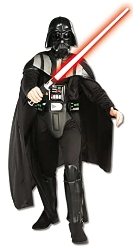 Rubie's Official Disney Star Wars Darth Vader Men's Deluxe Costume, Adult Fancy Dress 3 Rubie's Official Disney Star Wars Darth Vader Men's Deluxe Costume, Adult Fancy Dress