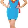 Rubie's Official DC Comics Supergirl Tank Dress Ladies Costume, Adult Superhero Fancy Dress -Rubie's Shop 31r1MbaMsPL